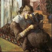 Edgar Degas Absinthe Drinker oil on canvas